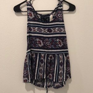 Aztec Print Tank Top